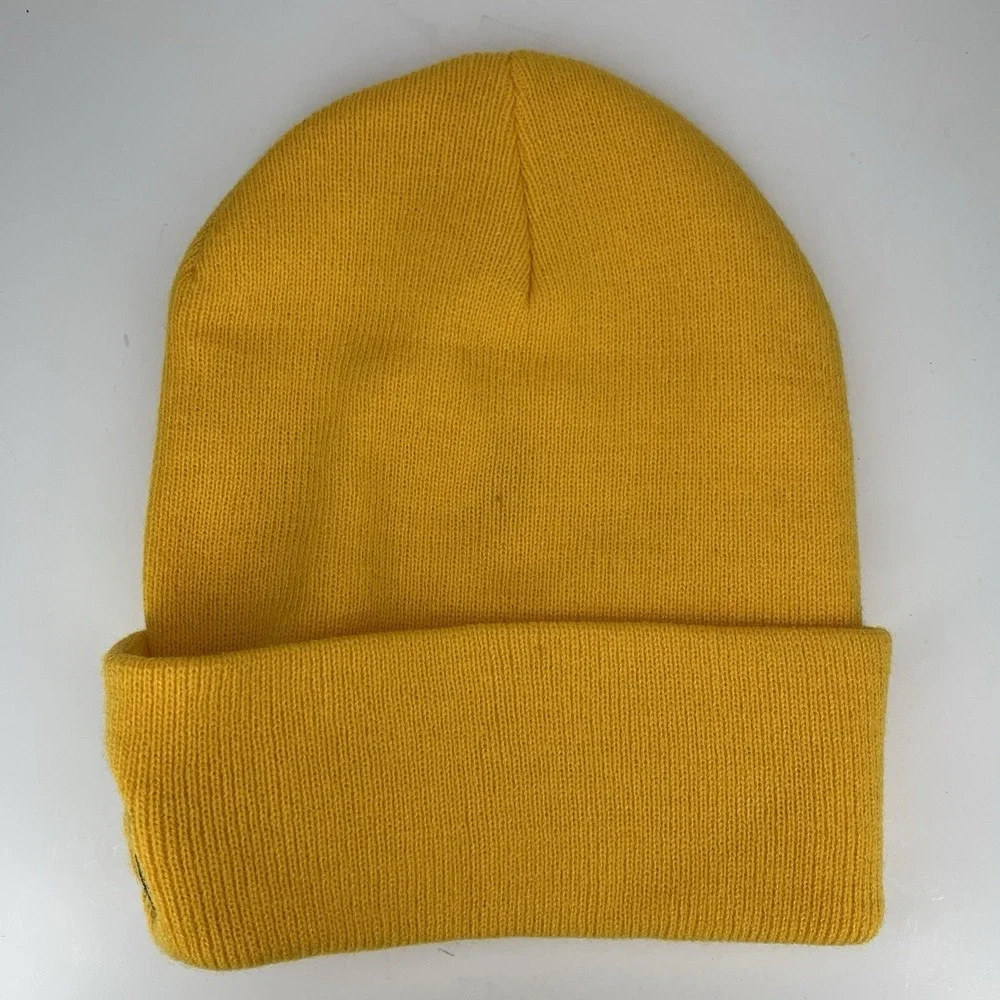 UCO Beanie Hat Cap University Central Oklahoma Bronchos Yellow OSFM Acrylic